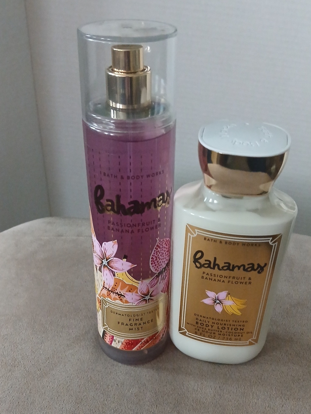 Bath & Body Works Bahamas Passionfruit & Banana Flower Fragrance Mist - Purple